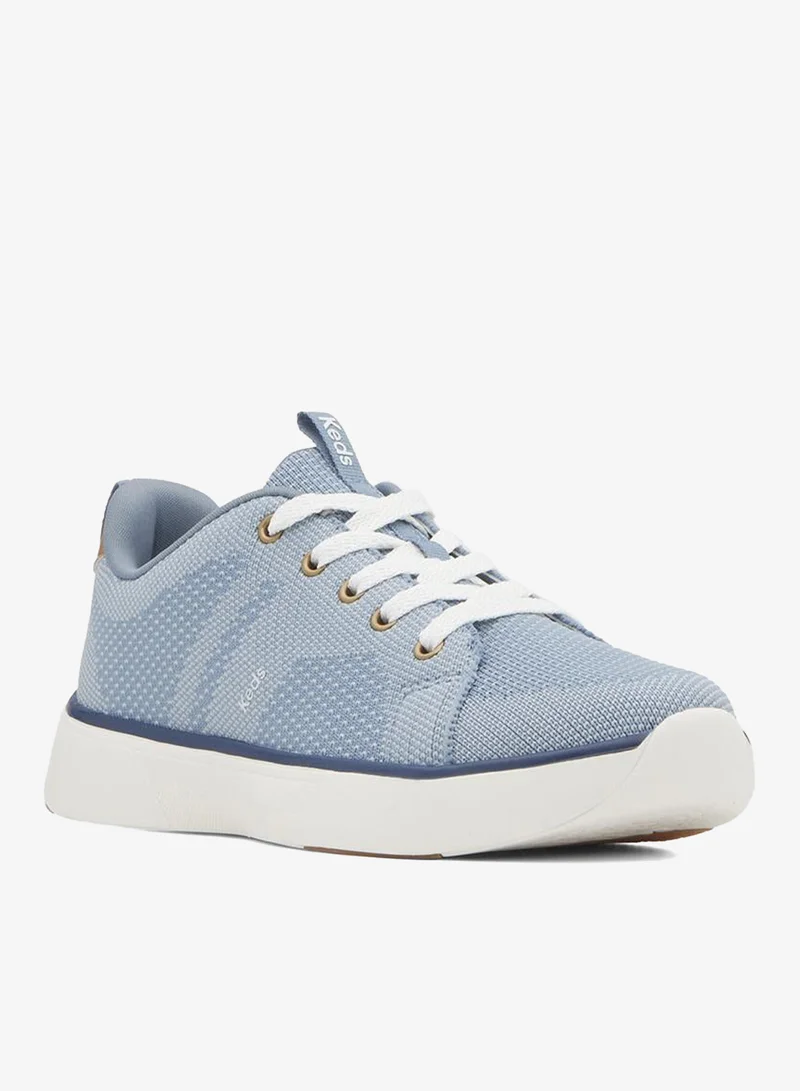 Keds Faded Denim/Cognac Keds Women's BlissWalk Lace Up Casual Sneaker Blue for Women | Best Price UAE